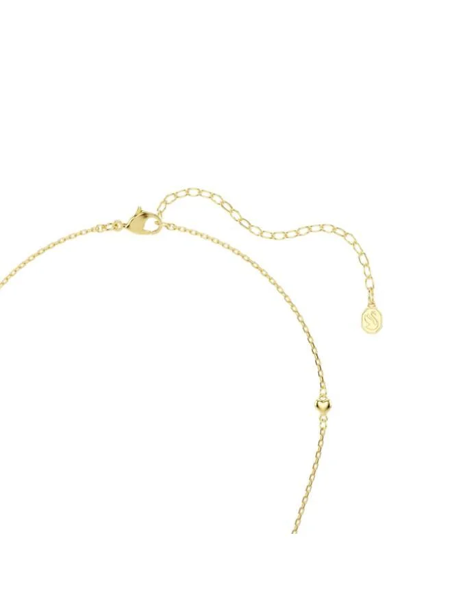 Swarovski  Idyllia White Crystal Gold Tone Plated Pendant Necklace for Women | Best Price UAE